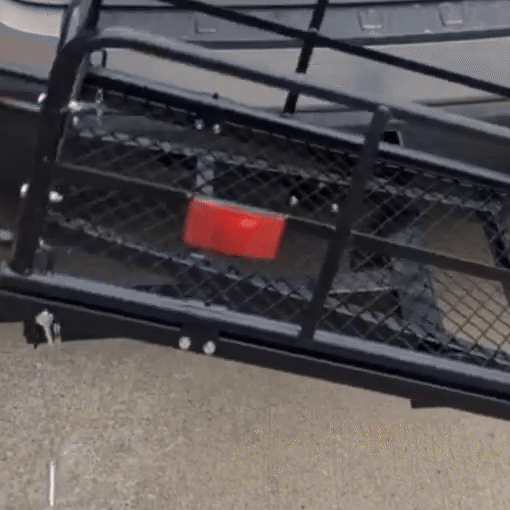 2-in-1 Hitch Cargo Carrier & Hand Push Cart