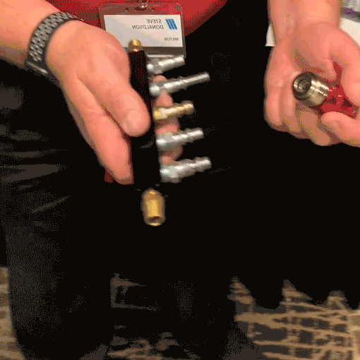 5-in-1 Universal Safety Exhaust Quick-Connect Coupler