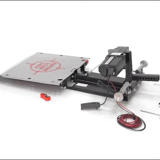 Motorized Truck Hitch Lift Mount