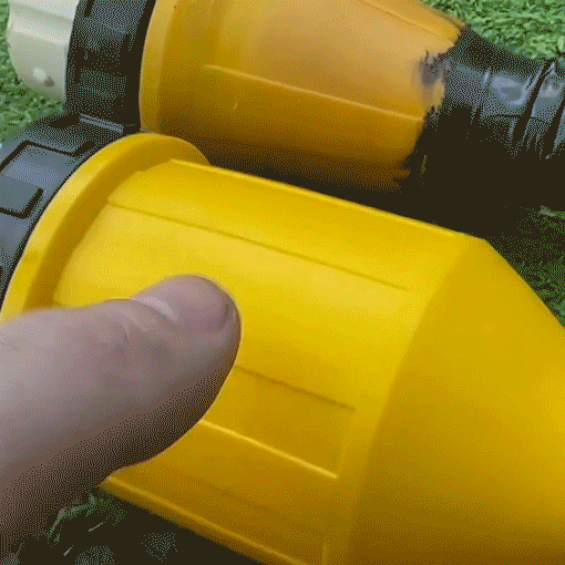50 AMP RV Power Cord Cover Twist Lock Plug