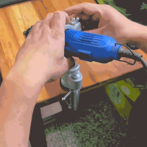 360° Bench Vise Electric Drill Stand Holder