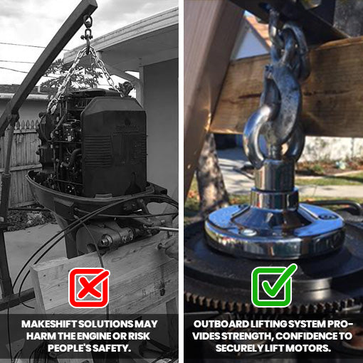 Outboard Universal Lifting System