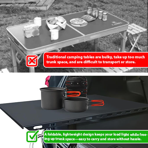 Portable Tailgate Camping Table