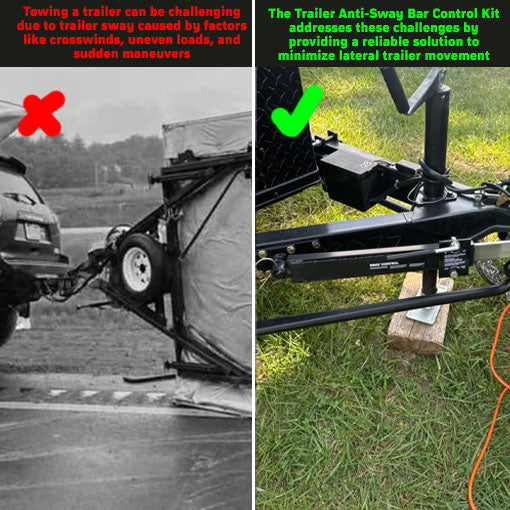 Trailer Anti-Sway Bar Control Kit
