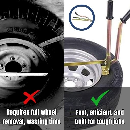 Wide Foot Tire Bead Breaker Tool