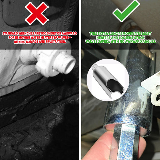 Universal Temperature and Pressure Valve Remover