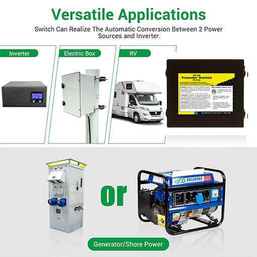 30 Amp Automatic Transfer Switch