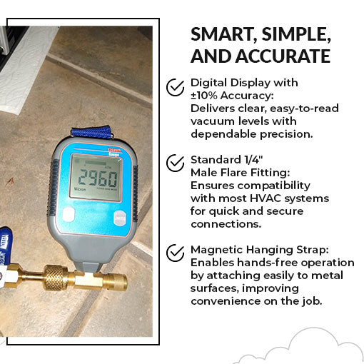 Digital Vacuum Gauge