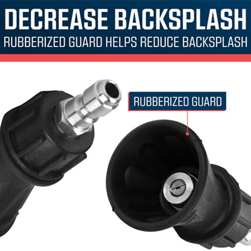 Quick-Connect Stainless Steel Rinsing Nozzle