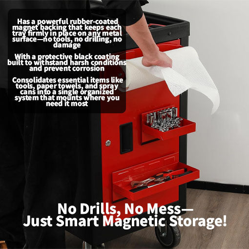 Magnetic Toolbox Shelf