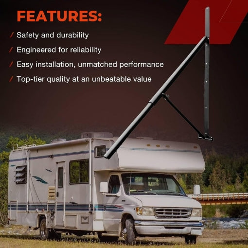 RV Telescoping Safety Handrail