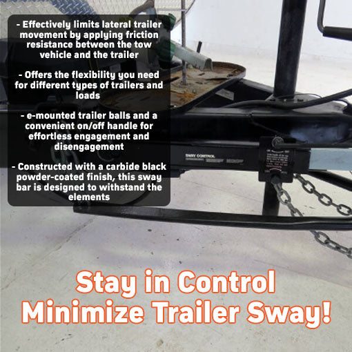 Trailer Anti-Sway Bar Control Kit