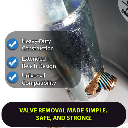 Universal Temperature and Pressure Valve Remover