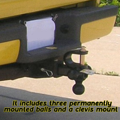 6-Way Multi-Hitch Ball Mount