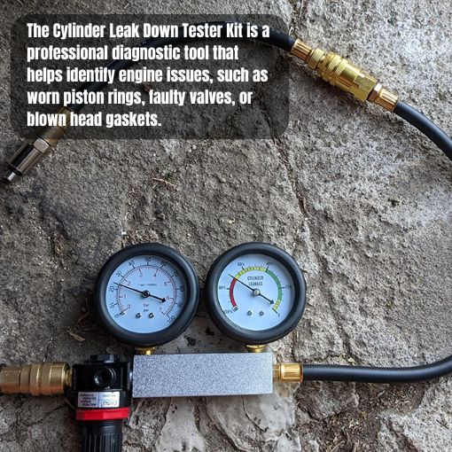 Cylinder Leak Down Tester Kit