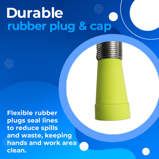 Universal Hydraulic Oil Line Service Rubber Plugs and Caps Kit