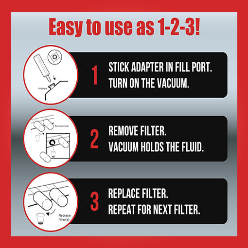 Tractor Hydraulic Filter Changing Tool