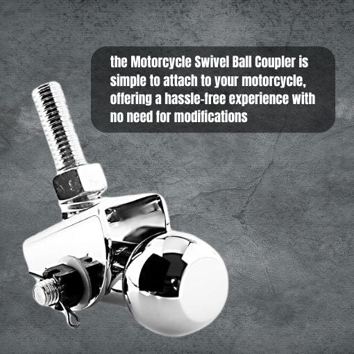 Motorcycle Swivel Ball Coupler