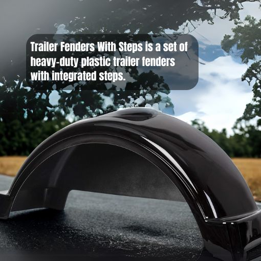 Trailer Fenders With Steps