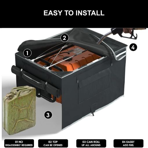 Universal Generator Cover While Running