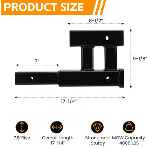 Dual Hitch Extension