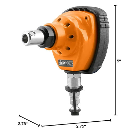 Pneumatic Mini Palm Nailer with Magnetic Tip