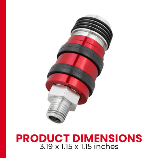 5-in-1 Universal Safety Exhaust Quick-Connect Coupler