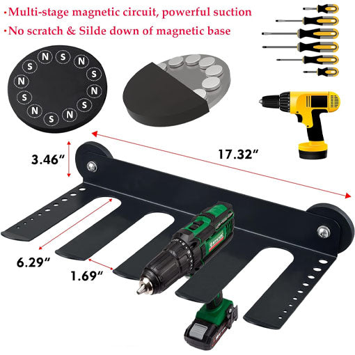 Magnetic Power Tools Organizer
