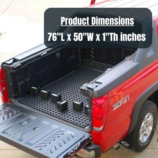 Truck Bed Organizer Storage System Slide Out Mat