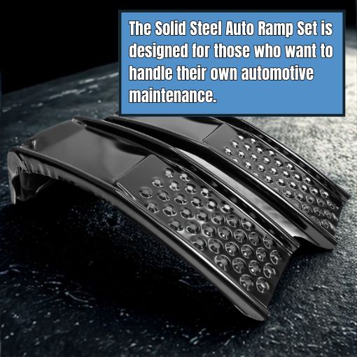Solid Steel Auto Ramp Set