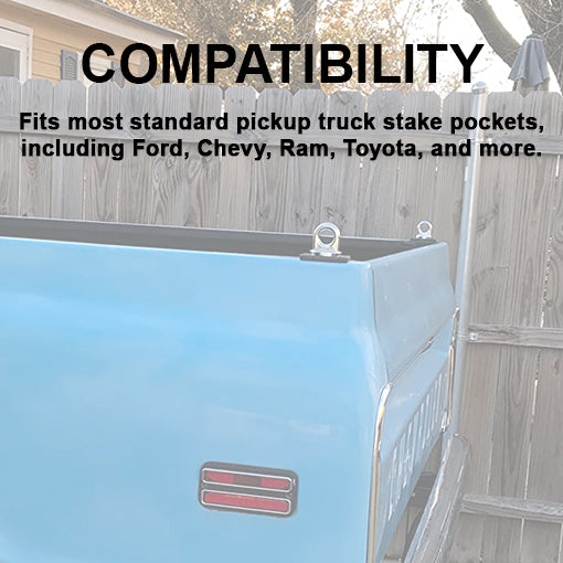 Universal Truck Bed Tie Down Anchor Points