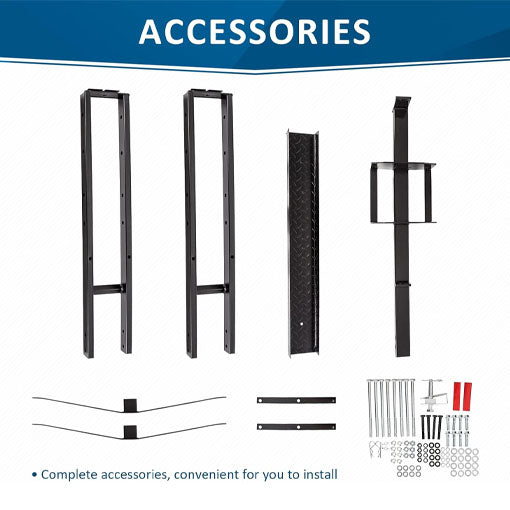 Motorcycle Trailer Hitch Carrier with Loading Ramp