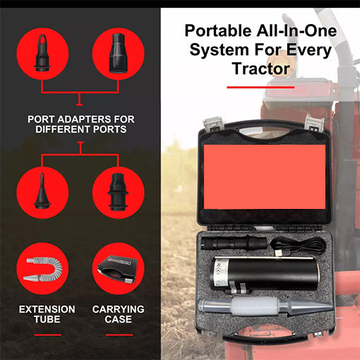 Tractor Hydraulic Filter Changing Tool