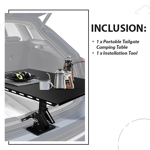 Portable Tailgate Camping Table