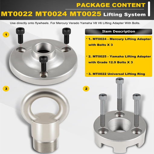 Outboard Universal Lifting System