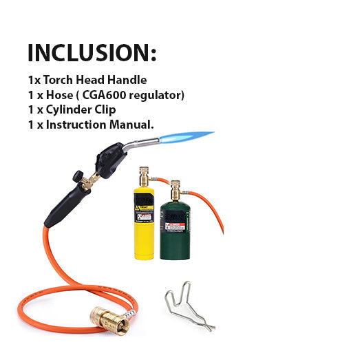 Soldering Welding Torch (Fuel by MAPP, Map/Pro,Propane)