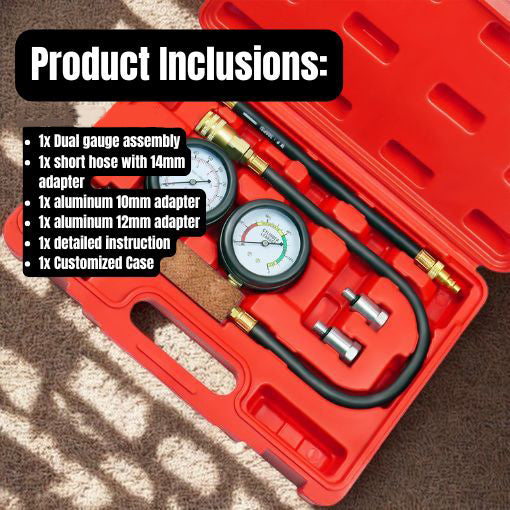 Cylinder Leak Down Tester Kit