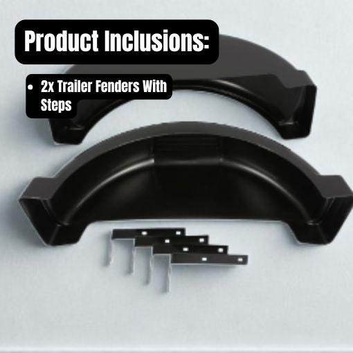 Trailer Fenders With Steps