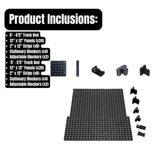 Truck Bed Organizer Storage System Slide Out Mat