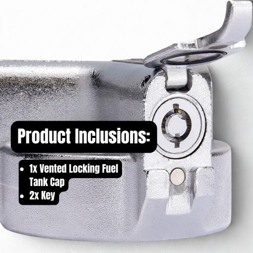 Vented Locking Fuel Tank Cap