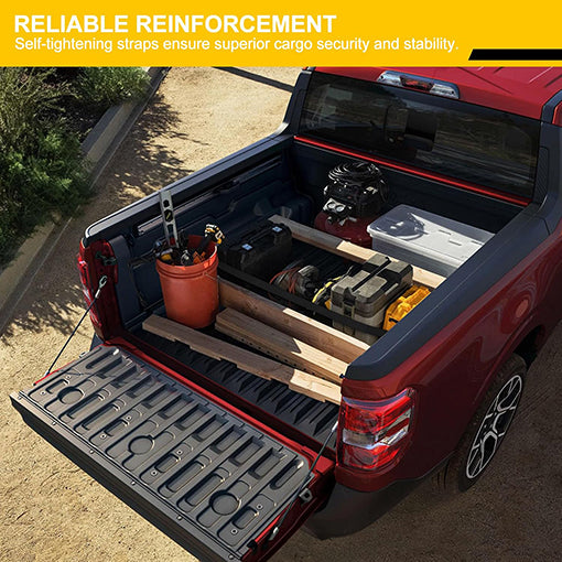 Bolt-on Auto Retract Truck Bed Ratchet Straps
