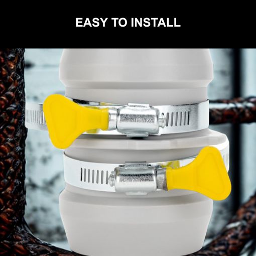 RV Universal Internal Sewer Hose Coupler