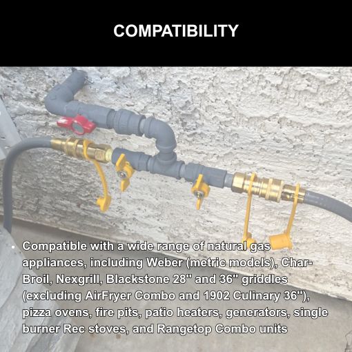 Propane to Natural Gas Conversion Kit