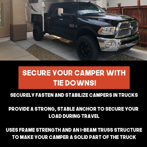 Truck Camper Tie-Down Kit