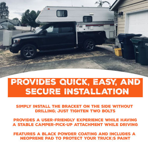 Truck Camper Tie Downs for Full-Size Pickups