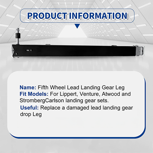 RV Lead Fifth Wheel Landing Gear Leg