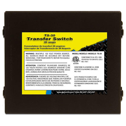 30 Amp Automatic Transfer Switch