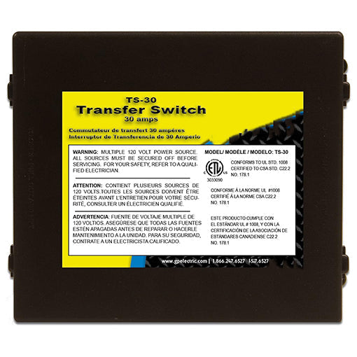 30 Amp Automatic Transfer Switch