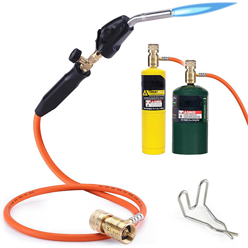 Soldering Welding Torch (Fuel by MAPP, Map/Pro,Propane)