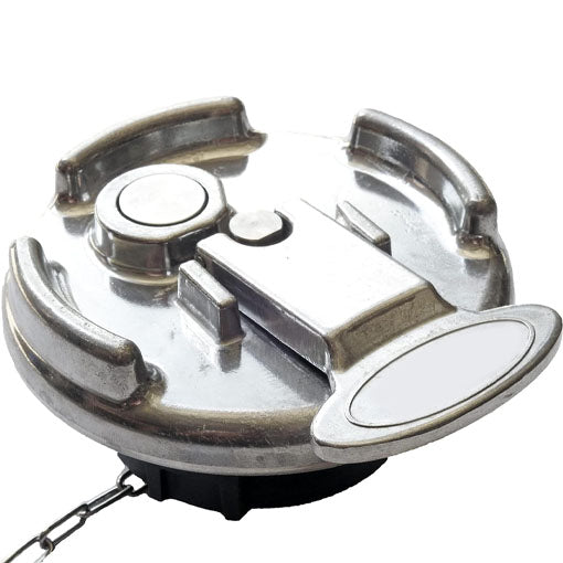 Non-Locking Aluminum Lever Style Diesel Fuel Cap for Peterbilt